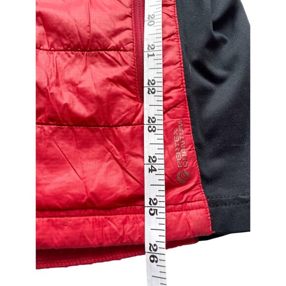 Mammut Guye Polartech Alpha Red and Black Jacket Size Small - Picture 7 of 10